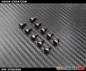 YFS Screw M3X6 Hex- 10pcs